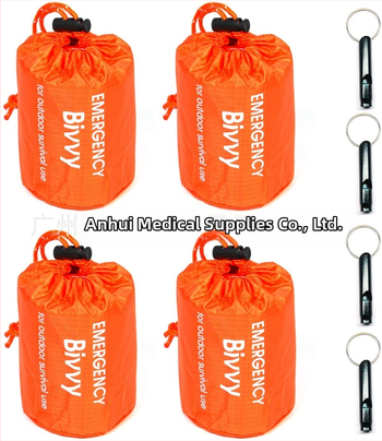 Топло одеяло от полиестерно фолио за спешни случаи - Космическо одеяло, комплект за оцеляване, къмпинг одеяло, бивак, спален чувал за спешни случаи