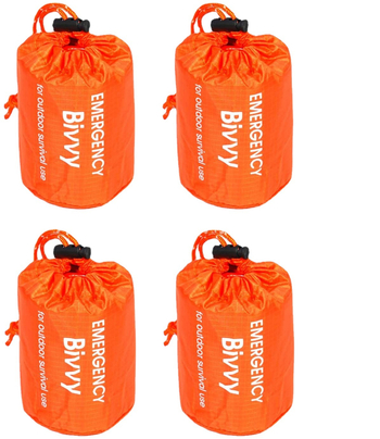 Топло одеяло от полиестерно фолио за спешни случаи - Космическо одеяло, комплект за оцеляване, къмпинг одеяло, бивак, спален чувал за спешни случаи