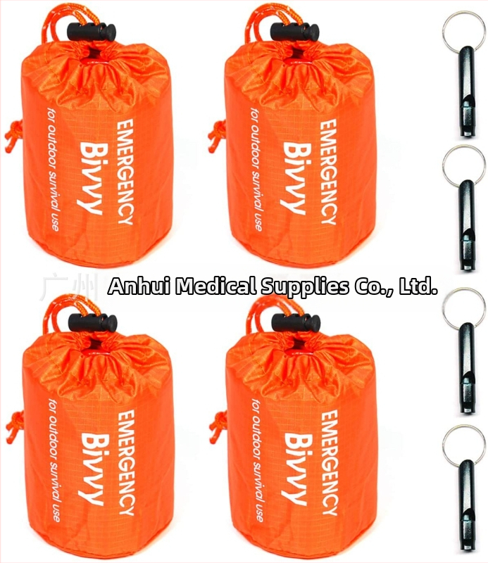 Топло одеяло от полиестерно фолио за спешни случаи - Космическо одеяло, комплект за оцеляване, къмпинг одеяло, бивак, спален чувал за спешни случаи