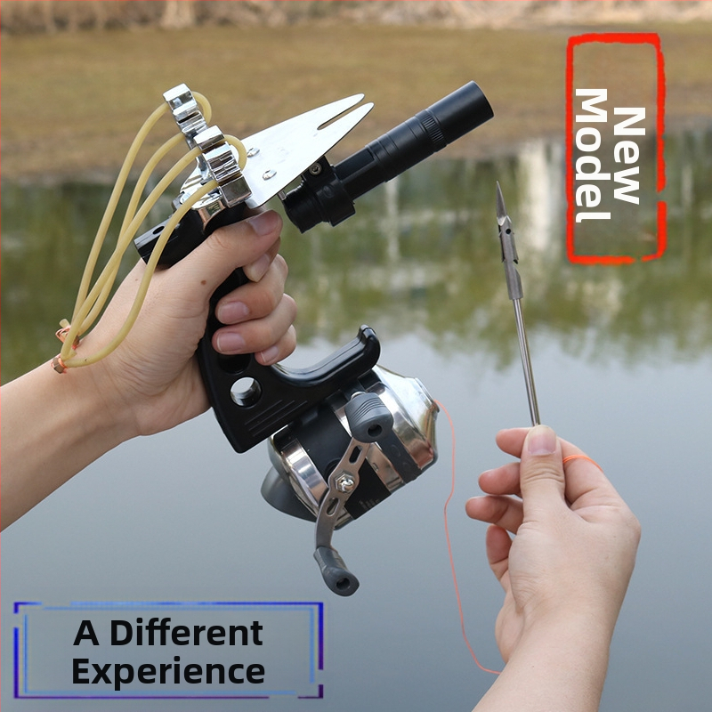 Naujas erelių žuvininkystės šaudymas timpa lazeriu, skirtas žuvims šaudyti, timpa vielos pjovimas, žuvys šaudyklės kostiumas, šlapimo pūslės strėlė, kulka