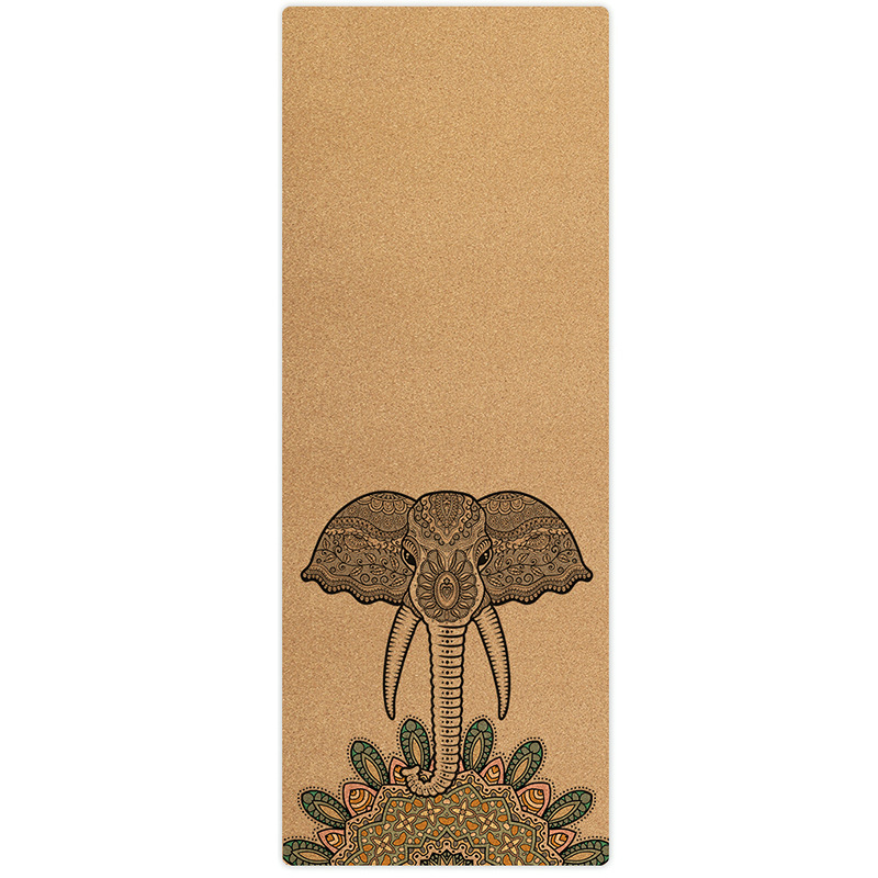 Nagoudi kummist libisemiskindla haardega löögisummutus paksendatud meeste joogaharjutuste korgist kokkupandav rätikujoogamatt