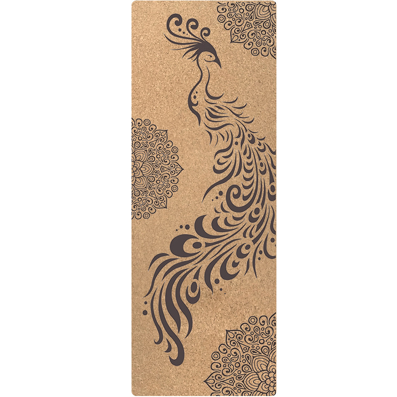 Nagoudi kummist libisemiskindla haardega löögisummutus paksendatud meeste joogaharjutuste korgist kokkupandav rätikujoogamatt