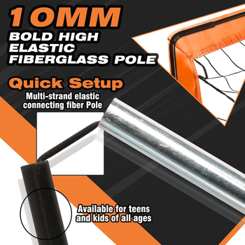 Piiriülene pühendatud kaasaskantavale kokkupandavale hüpikjalgpalliuksele peredele, lasteaiale, sise- ja välistingimustes sportimiseks mõeldud jalgpallivõrk