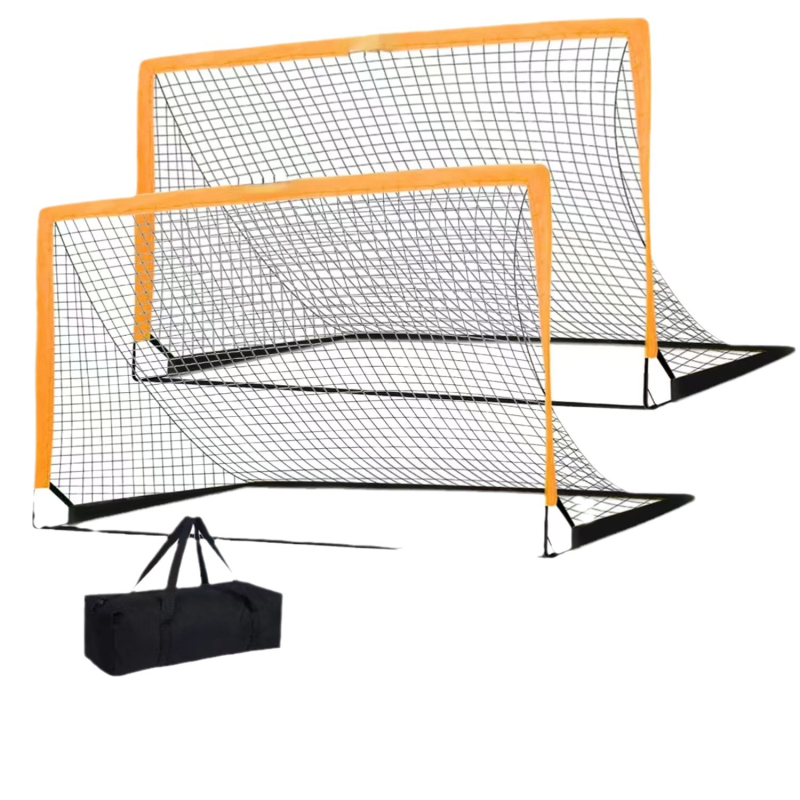 Piiriülene pühendatud kaasaskantavale kokkupandavale hüpikjalgpalliuksele peredele, lasteaiale, sise- ja välistingimustes sportimiseks mõeldud jalgpallivõrk