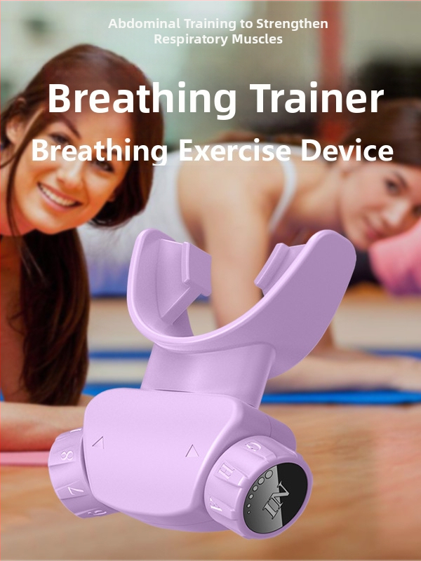 Tréner dýchacích svalov Tréner dýchania Tréner hlbokého dýchania Zvýšená vitálna kapacita tela Doručenie do zahraničia