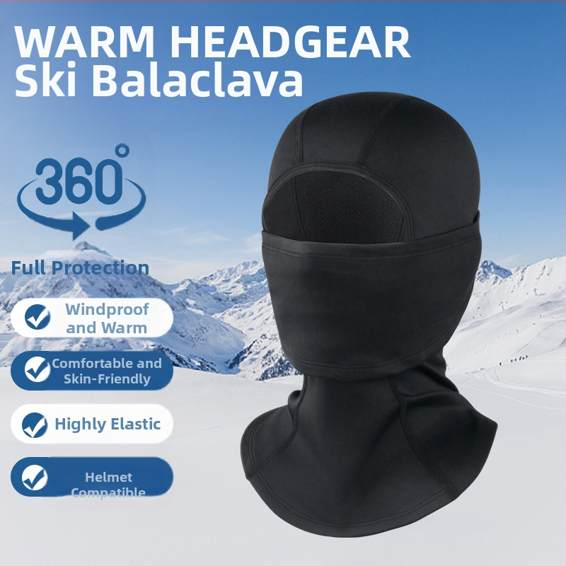 Talvine õues suusamask mootorrattale tuulekindel külmakindel soe ratsutamispeakate fliisvoodriga näokate sall meestele