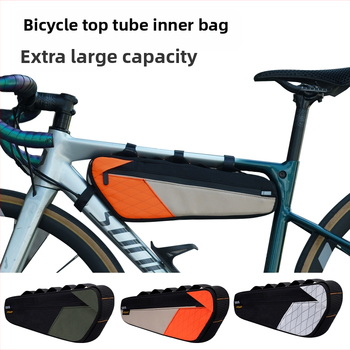 Dviračio krepšys plentui, kalnų dviračiui, priekinės sijos viršutinio vamzdžio šoninis krepšys, įrankių krepšys, viršutinio vamzdžio krepšys, dviračių krepšys