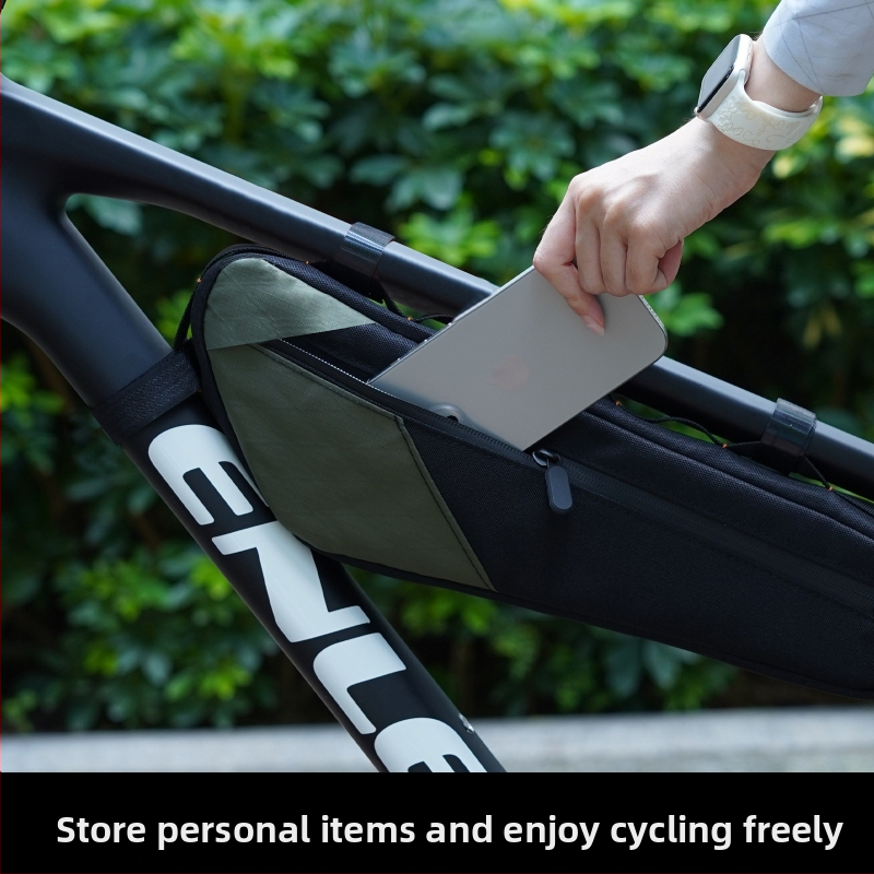 Чанта за велосипед магистрала планински велосипед предна греда горна тръба странична чанта чанта за съхранение чанта за инструменти чанта горна тръба чанта за колоездене