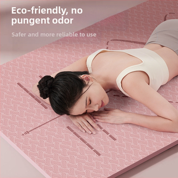 Zhenle tüdrukute kodujoogamatt, laiendatud 90 cm, libisemiskindel treeningmatt, tantsutreeningu põrandamatt, lööke neelav heliisolatsioonimatt