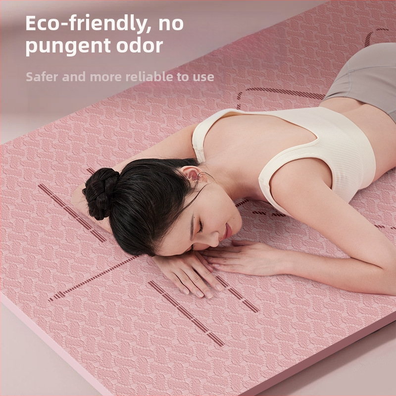 Zhenle tüdrukute kodujoogamatt, laiendatud 90 cm, libisemiskindel treeningmatt, tantsutreeningu põrandamatt, lööke neelav heliisolatsioonimatt