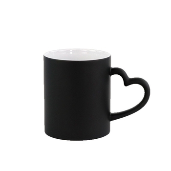 Soojusülekande tass isikupärastatud loominguline trükkimine fotograafiline pilt südame kruus armastus jäätunud värvimuutus kinketass