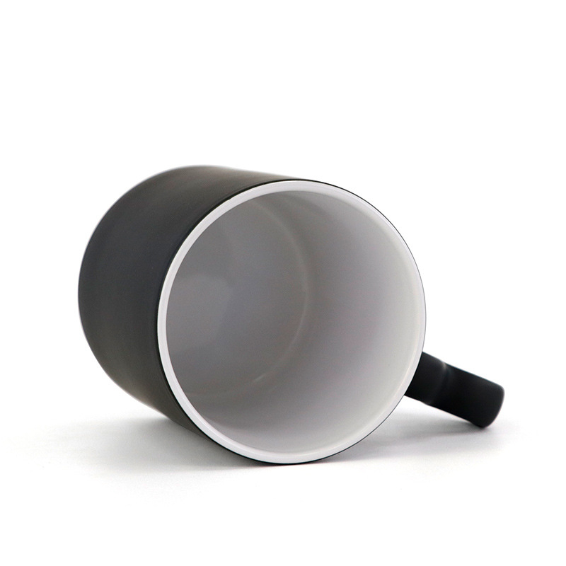 Soojusülekande tass isikupärastatud loominguline trükkimine fotograafiline pilt südame kruus armastus jäätunud värvimuutus kinketass