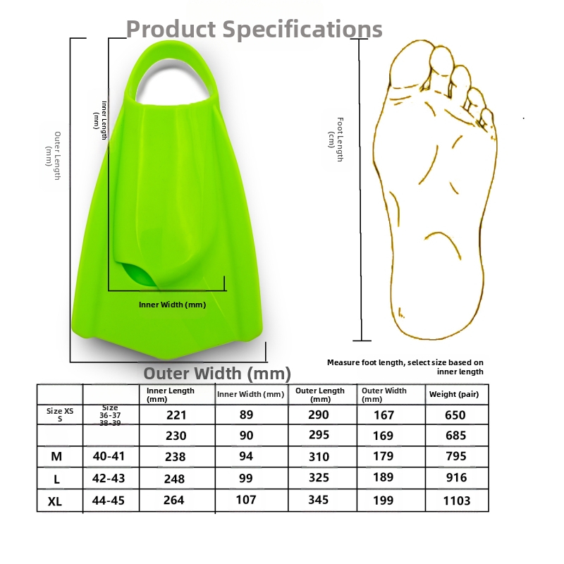 Силиконови плавници CrossBorder, плавници за тренировки по плуване, плавници за фрийстайл