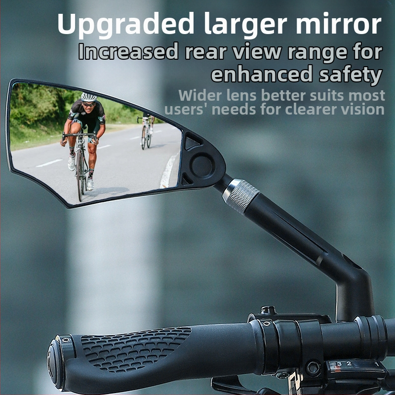 FEAKBIKE 360-градусов въртящ се телескопичен рефлектор за велосипеди, взривоустойчив рефлектор с висока разделителна способност