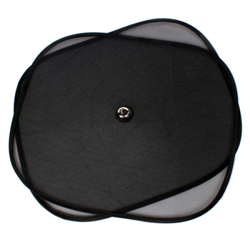 Μαύρη γάζα αυτοκινήτου με πλευρικό μπλοκάρισμα, κουρτίνα ηλιοπροστασίας αυτοκινήτου, με βεντούζα και διασυνοριακές πωλήσεις