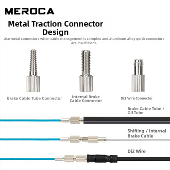 Εργαλείο εσωτερικής δρομολόγησης ποδηλάτου MEROCA, ποδήλατο βουνού δρόμου, πλαίσιο από ανθρακονήματα, σωλήνας λαδιού, μαγνήτης, συσκευή σπειρώματος