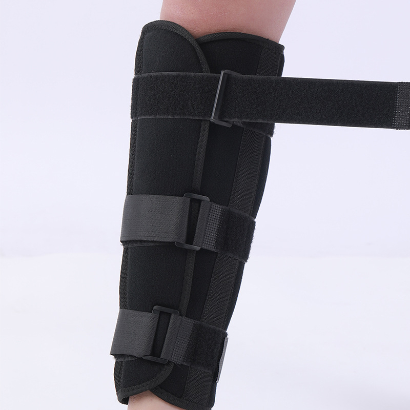 Väline fikseeriv ortoos täiskasvanutele ja lastele * Tibulaar- ja fibulaarluumurru lahas ja säärekaitse * Operatsioonijärgne ortopeediline taastusravi ortoos terasplaadiga