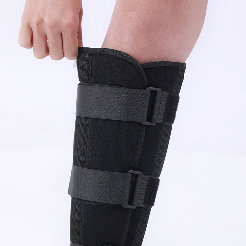 Väline fikseeriv ortoos täiskasvanutele ja lastele * Tibulaar- ja fibulaarluumurru lahas ja säärekaitse * Operatsioonijärgne ortopeediline taastusravi ortoos terasplaadiga