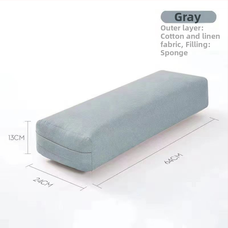 Joogapadjapadi, vöökoha padi, professionaalne abipadi algajatele, kaelalüli, ristkülikukujuline, kõrge elastsusega Iyengar Yin jooga