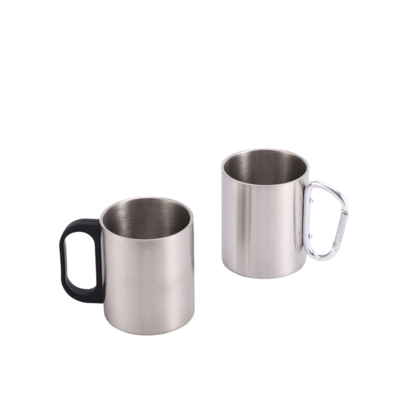 Piiriülene 304 roostevabast terasest minikruus kaane käepidemega, multifunktsionaalne tilgakindel tass, hulgimüük