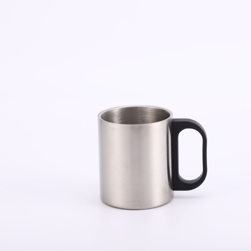 Piiriülene 304 roostevabast terasest minikruus kaane käepidemega, multifunktsionaalne tilgakindel tass, hulgimüük
