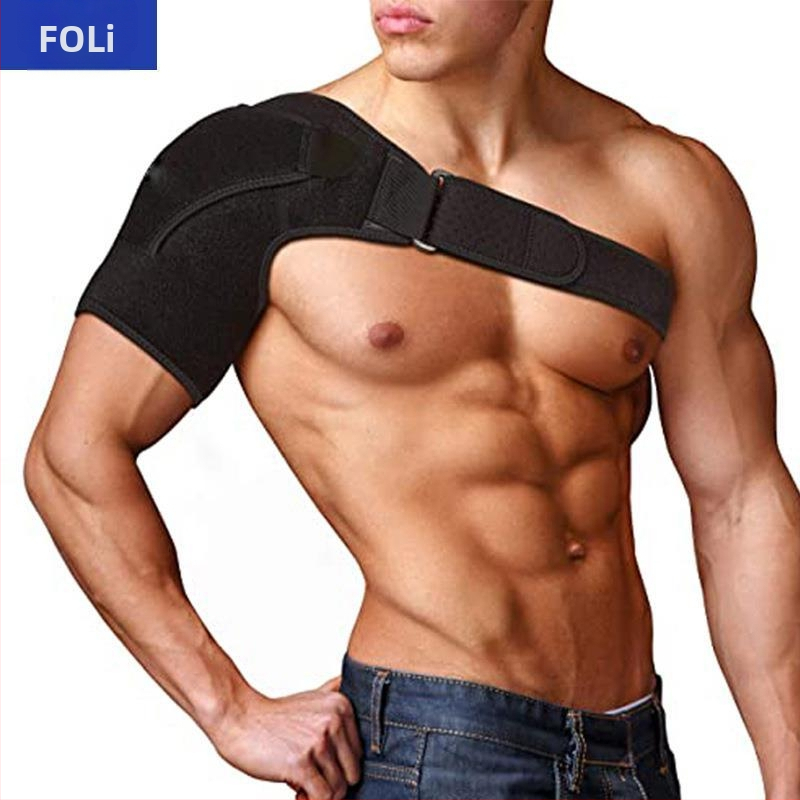 Vairumtirdzniecības sporta plecu spilventiņu plecu siksnas kompresijas plecu spilventiņš vīriešu un sieviešu plecu regulējams plecu spilventiņš izmežģīts plecu spilventiņš