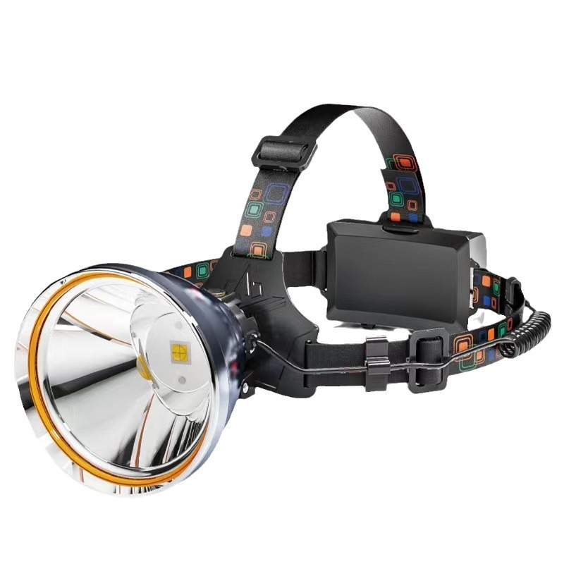 Little Savage multifunktsionaalne laetav kalastustuli õues kasutamiseks, pea külge kinnitatav kaasaskantav mägironimiseks mõeldud tugeva valgusega avariitulelatern