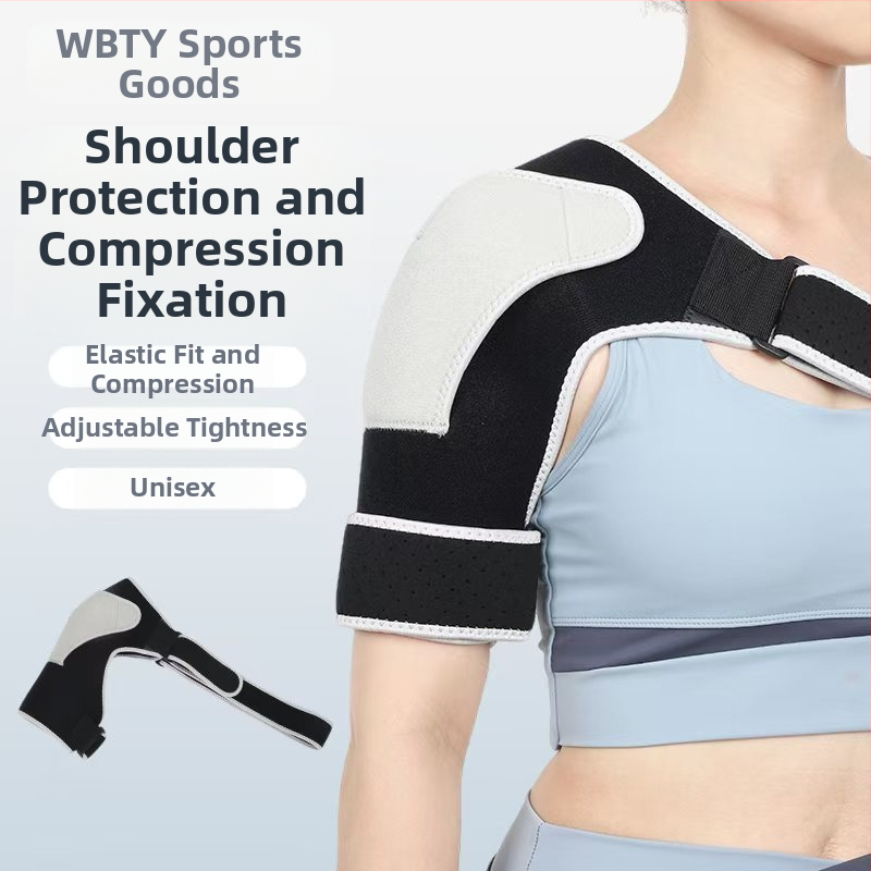 Plecu sargu sporta sieviešu profesionālā basketbola vīriešu badmintona anti-dislokācijas saišu sastiepuma fitnesa plecu aizsargu ražotāji vairumtirdzniecībā