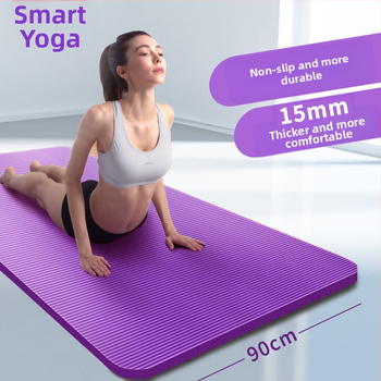 Στρώμα γιόγκα Zhiyu για αρχάριους άνδρες και γυναίκες, παχύρρευστο στρώμα χορού, αθλητικό στρώμα δαπέδου, σετ τριών τεμαχίων, χονδρική πώληση, εξαγωγή