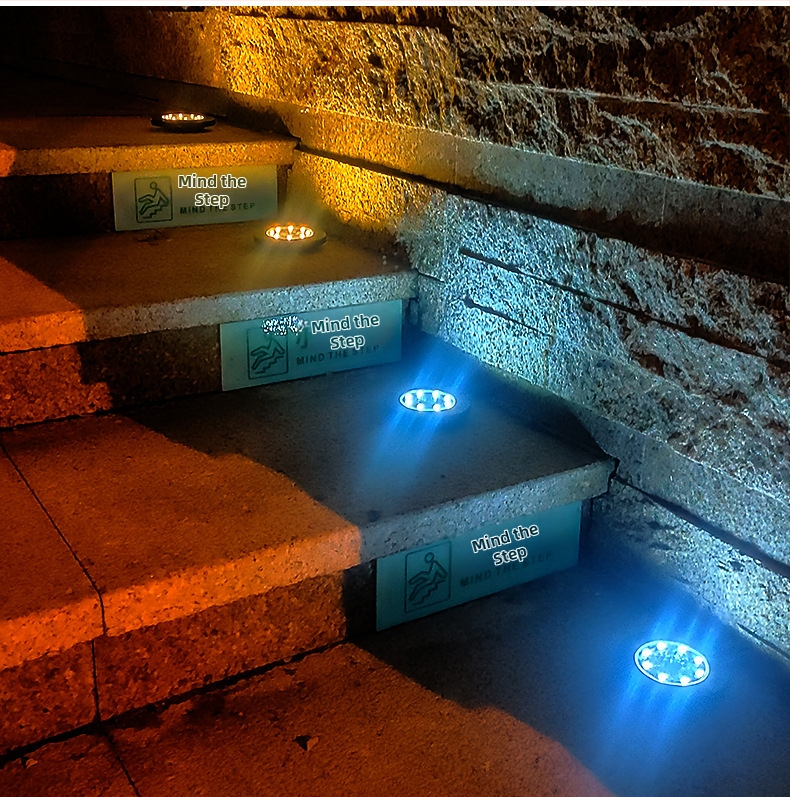 Коледна външна градина, водоустойчива LED слънчева светлина, тротоар, морава, вътрешен двор, слънчева морава, заровена светлина