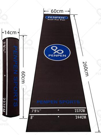 Мастиленоструйна писалка за дартс, килим, найлон, професионална състезателна пътна, неплъзгаща се дъска за дартс, трансгранична, преносима, за открито