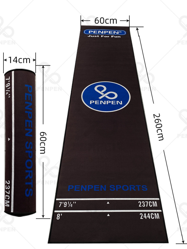Мастиленоструйна писалка за дартс, килим, найлон, професионална състезателна пътна, неплъзгаща се дъска за дартс, трансгранична, преносима, за открито
