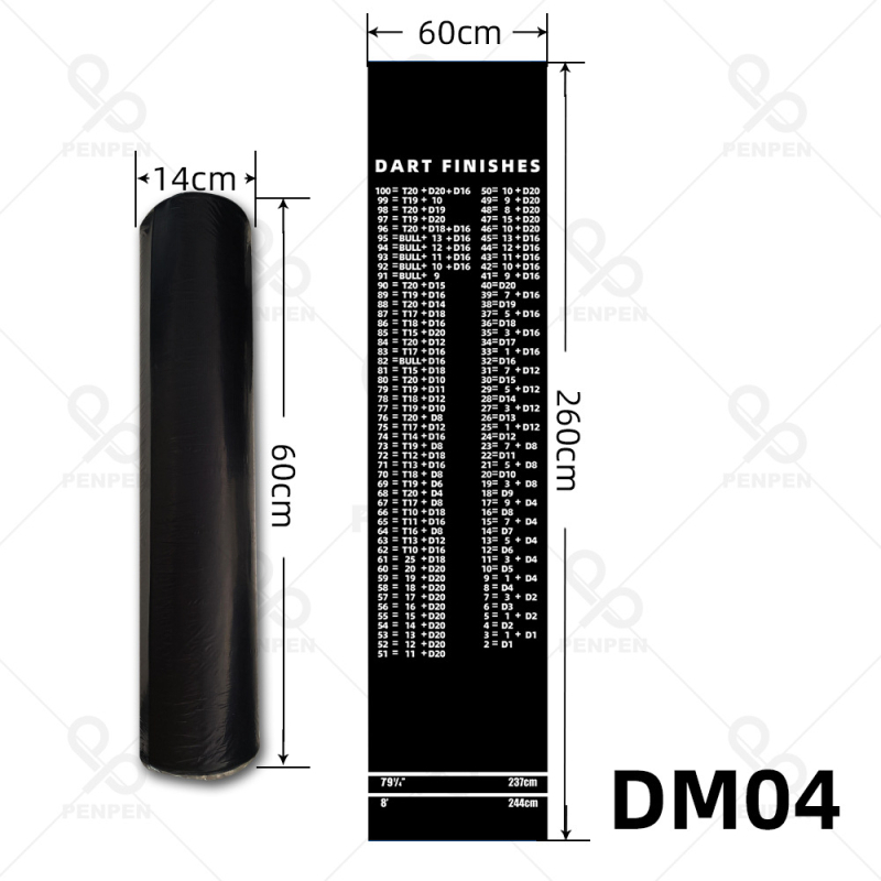 Мастиленоструйна писалка за дартс, килим, найлон, професионална състезателна пътна, неплъзгаща се дъска за дартс, трансгранична, преносима, за открито