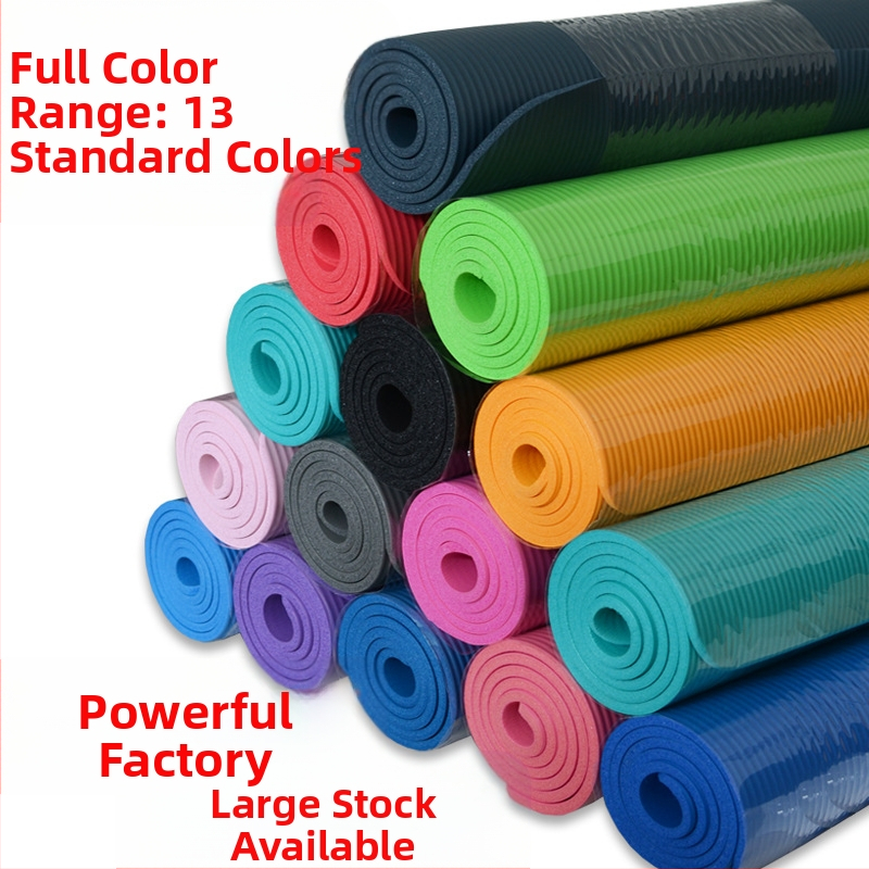 NBR10MM joogamatt mikroplekiga teise klassi pikendatud joogamatt paksendatud tantsufitness-matt treeningmatt