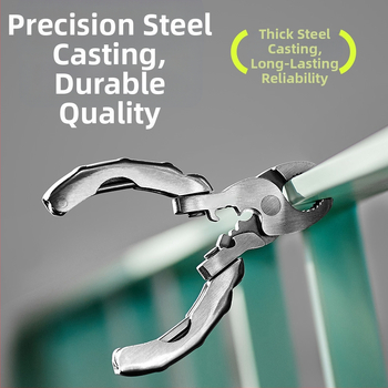 Internet celebrity mini multifunkcionalna kliješta s kornjačom od nehrđajućeg čelika 9 u 1 višenamjenska kliješta odvijač prijenosni EDC alat otvarač za boce