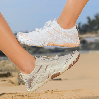 Καλοκαιρινά νέα αθλητικά παπούτσια για υπαίθριες δραστηριότητες 2025, αντιολισθητικά, αναπνεύσιμα, άνετα, γρήγορο στέγνωμα, παπούτσια κολύμβησης για ξυπόλυτα, σόλα πέντε δακτύλων
