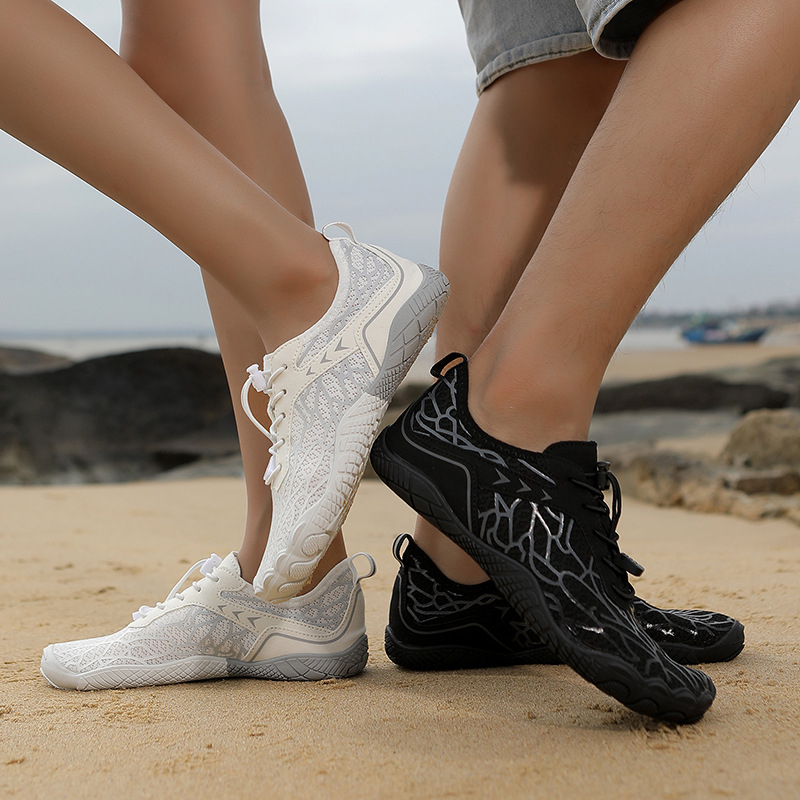 2025 Nyári Új Sport Szabadtéri Nyomkövető Cipők Csúszásmentes Lélegző Kényelmes Gyorsan Száradó Mezítlábas Úszócipők Ötujjas Talpú