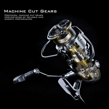 Haigan Luya Въртящо се колело за риболов, устойчиво на корозия, плитка тел, чаша, далечно хвърляне, скална въдица, далечно хвърляне, риболовна въдица за рафтове