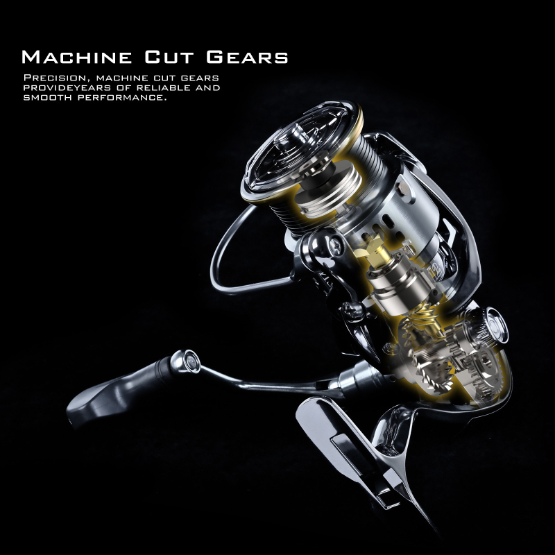 Haigan Luya forgó kerék horgászkerék rozsdamentes acél korrózióálló sekély drótkupa távoli dobó típusú sziklabot távoli dobó horgászbot