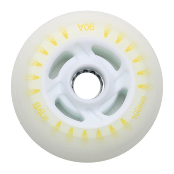 Riedučiai vaikams, šviečiantys ratukai, tiesios eilės, suaugusiųjų riedučiai, PU90, greitasis čiuožimas, 100 mm, 110 mm