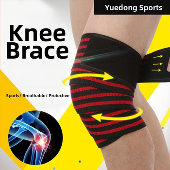 Fitness sport térdvédő guggoló pánt térdvédő súlyemelés versenysport fitneszvédő kötszer térdvédő