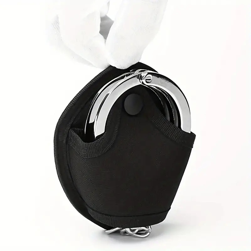 Piiriülene Amazoni välistingimustes kasutatav taktikaline universaalne käeraudade kott, multifunktsionaalne kiirkinnitusega käeraudade kott, turvateenistuse vöökohale riputatav kott