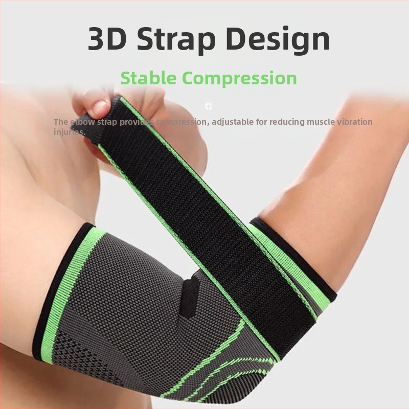 Huili vairumtirdzniecības sporta elkoņa sarga locītavas pārsega rokas elkoņa pārsegs tenisa elkoņa basketbola siksnas kompresijas fitnesam