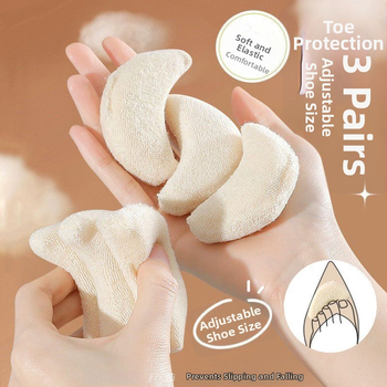 Nauji minkšto pado batų pirštų įdėklai, pusės dydžio pagalvėlės aukštakulniams, batų dydžio mažinimas, malšinimas, neslydimas, priekinių pėdos pirštų pakeitimas