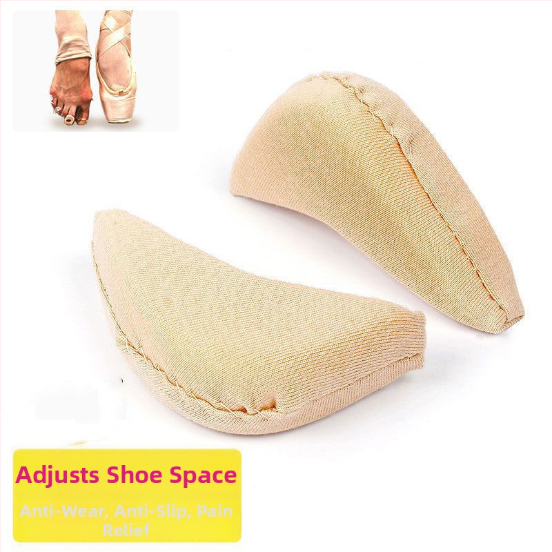 Nauji minkšto pado batų pirštų įdėklai, pusės dydžio pagalvėlės aukštakulniams, batų dydžio mažinimas, malšinimas, neslydimas, priekinių pėdos pirštų pakeitimas