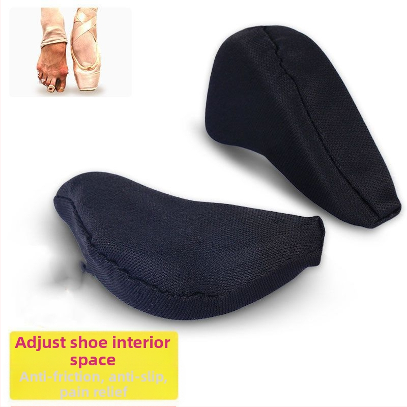 Nauji minkšto pado batų pirštų įdėklai, pusės dydžio pagalvėlės aukštakulniams, batų dydžio mažinimas, malšinimas, neslydimas, priekinių pėdos pirštų pakeitimas