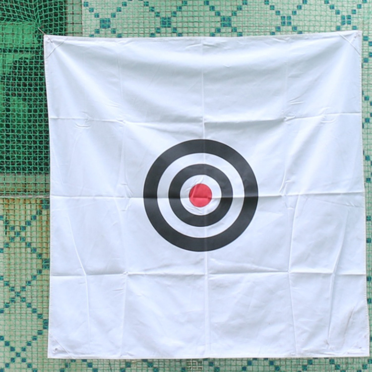 Golf gyakorlóháló, golfütő vászon, golföv, Bullseye ütőháló, szövet