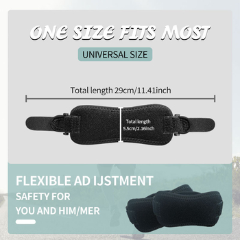 Εκ μέρους της ετικέτας, διασυνοριακό μέγεθος επιγονατίδας με προστασία συμπίεσης στο γόνατο για άνδρες και γυναίκες, υπαίθριο μπάσκετ, ποδόσφαιρο, ορειβασία, τρέξιμο, προστασία γονάτου