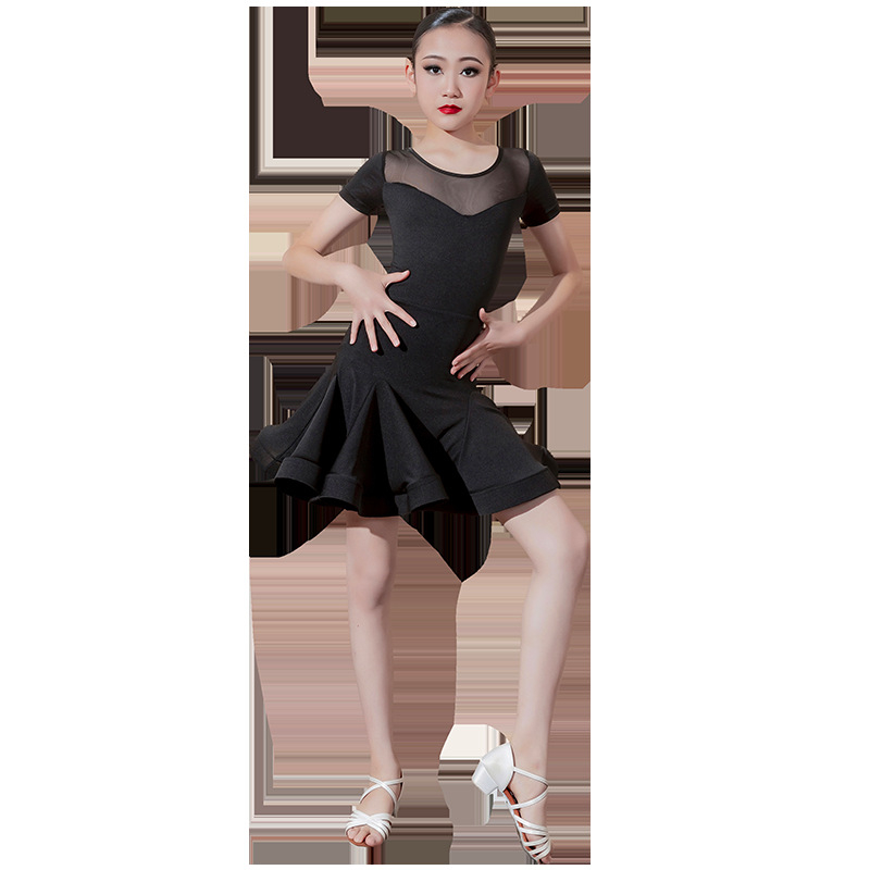 Odjeća za latino ples za djevojčice 2024., nova dječja odjeća za vježbanje plesa, pravila dječjeg natjecanja, odijelo za dječake
