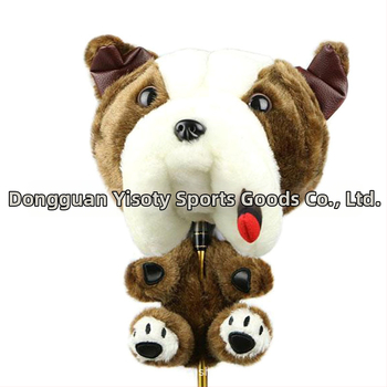 Κάλυμμα καπέλου μπαστουνιού γκολφ Νο. 1, ξύλινο κάλυμμα στύλου, προστατευτικό κάλυμμα κεφαλής μπαστουνιού με κινούμενα σχέδια για άνδρες και γυναίκες, κατάλληλο για διασυνοριακά 460cc, νέο